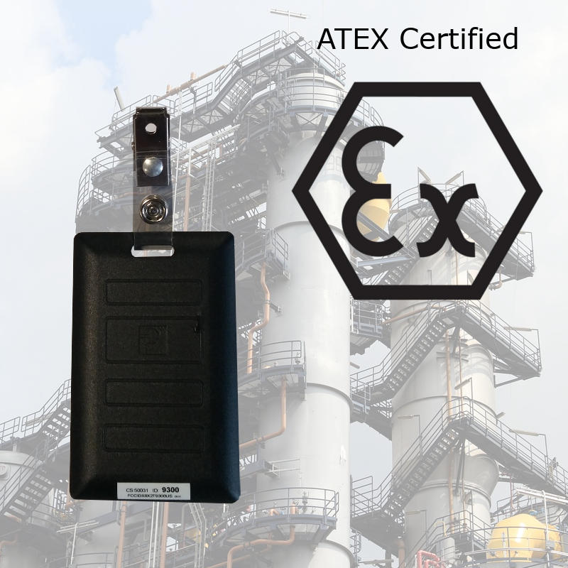 ATEX certified 433 tags