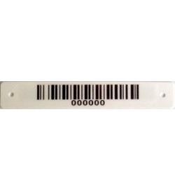 S1035N-WE RFID Schlüsselanhänger weiss 100-150kHz 64bit 12g